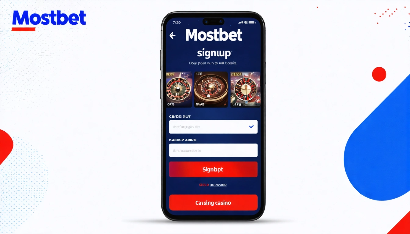 signup Mostbet
